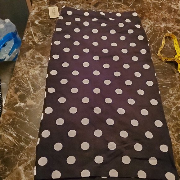 not sure Dresses & Skirts - black and white poka a dot skirt